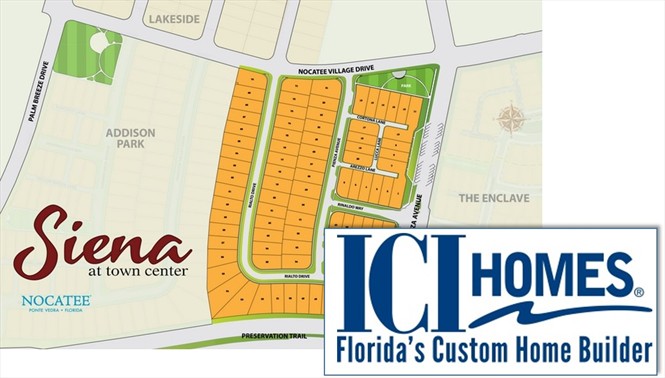 ICI beginning to release its 85 lots at Siena Nocatee.